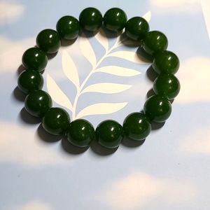 Bracelet - Green Jade Stones